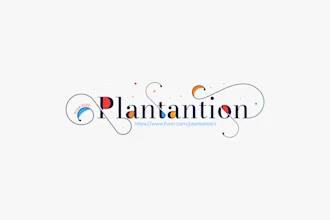 Signature text logo